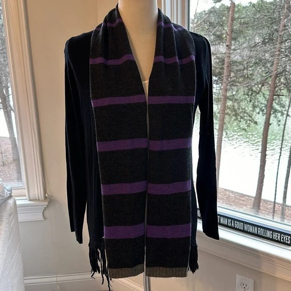 Eileen Fisher 100% Merino Wool Scarf, EUC - Picture 1 of 5
